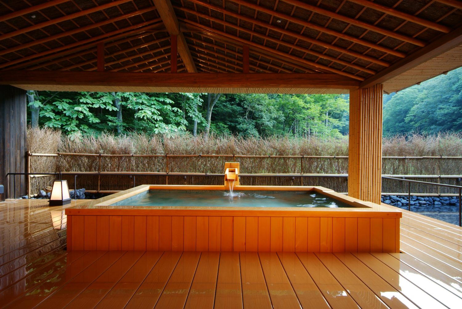 private in suite ryokan hot spring bath kinosaki Onsen